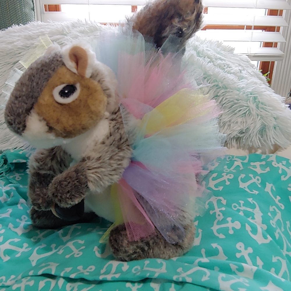 Pastel Rainbow teacup dog tutu